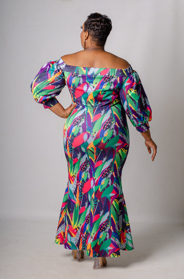 Hemisphere Dress - Purple