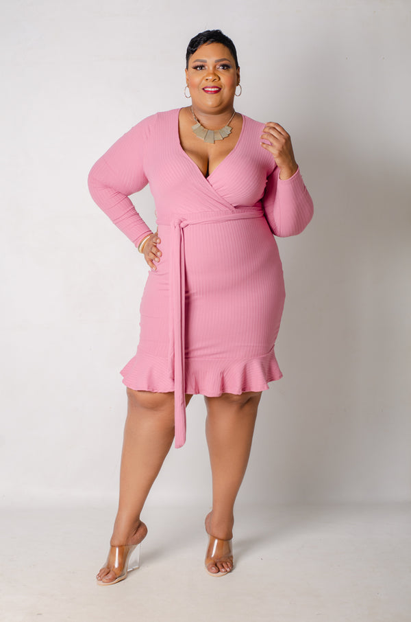 Kathryn Dress -  Pink