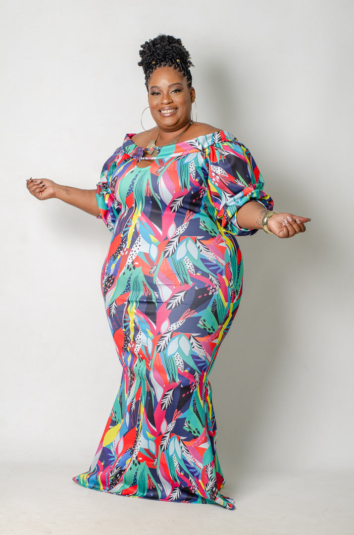 Hemisphere Dress - Purple