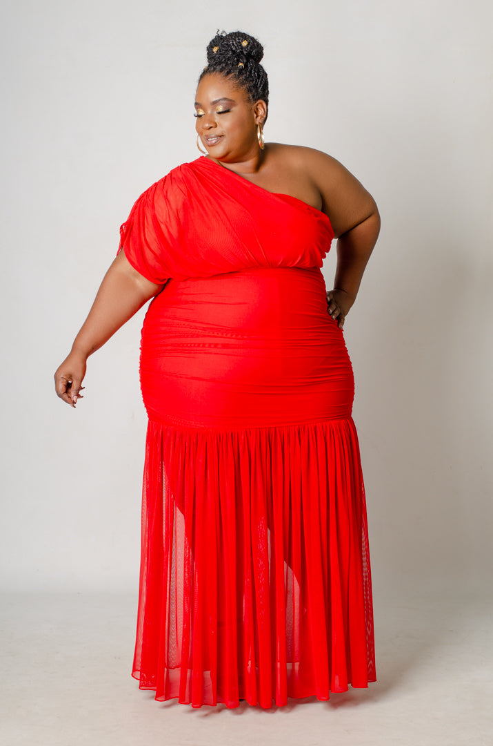 Sirena Maxi Dress - Red