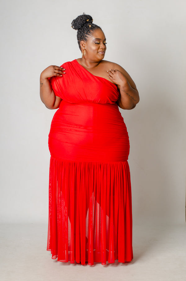 Sirena Maxi Dress - Red