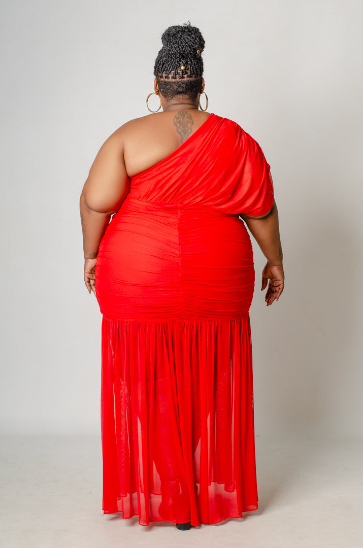 Sirena Maxi Dress - Red