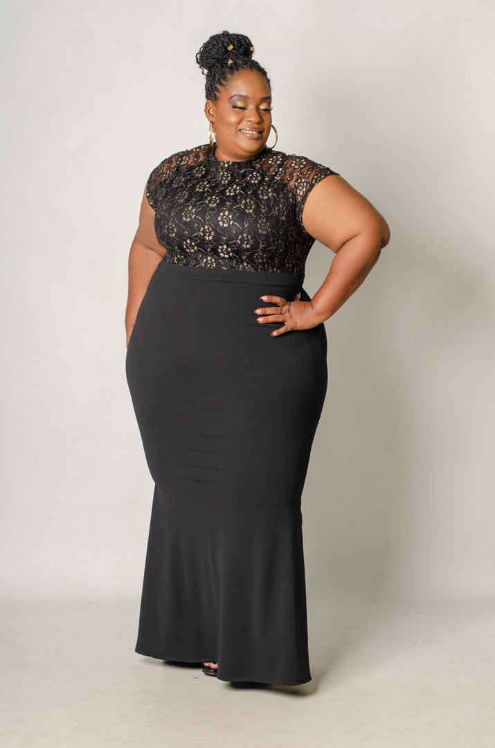 Filigree Dress - Black