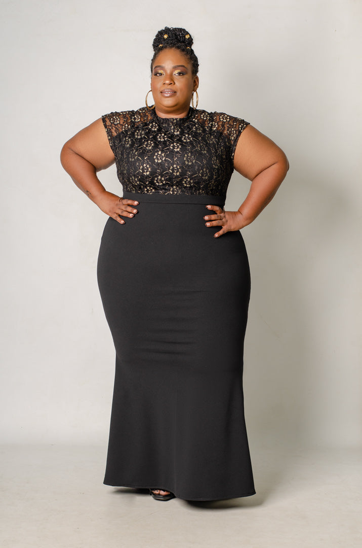 Filigree Dress - Black