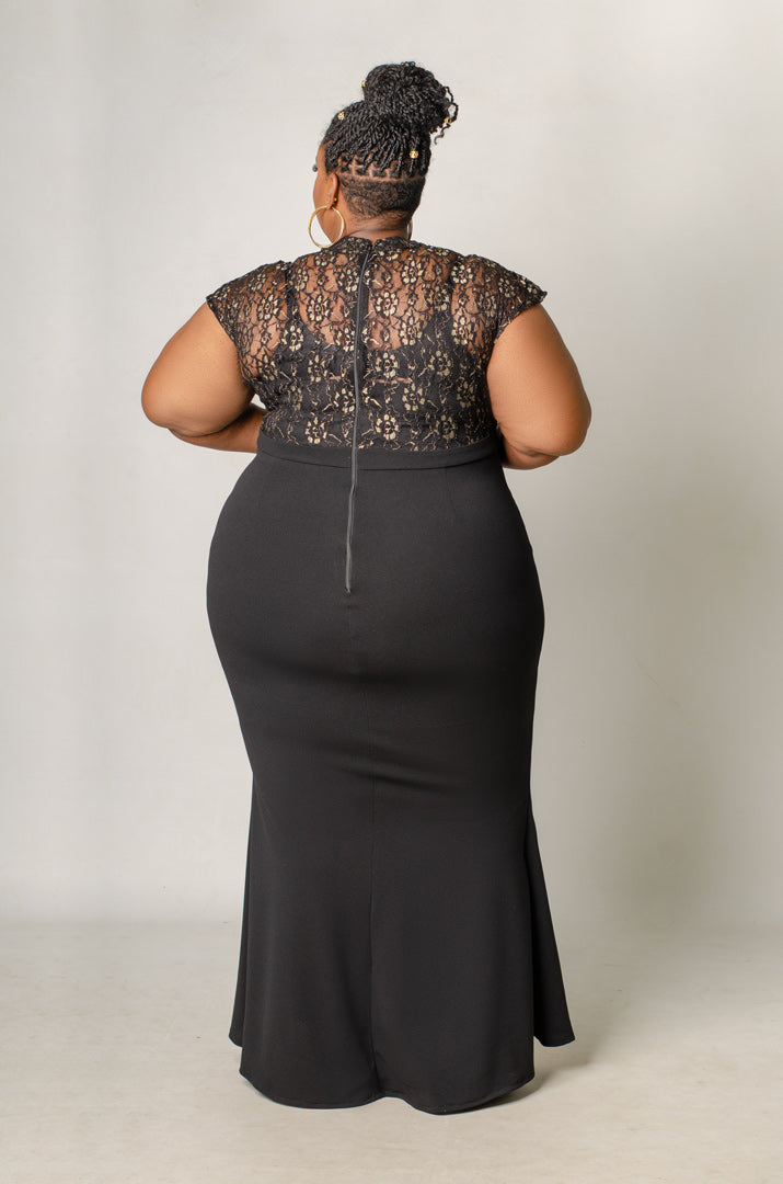 Filigree Dress - Black