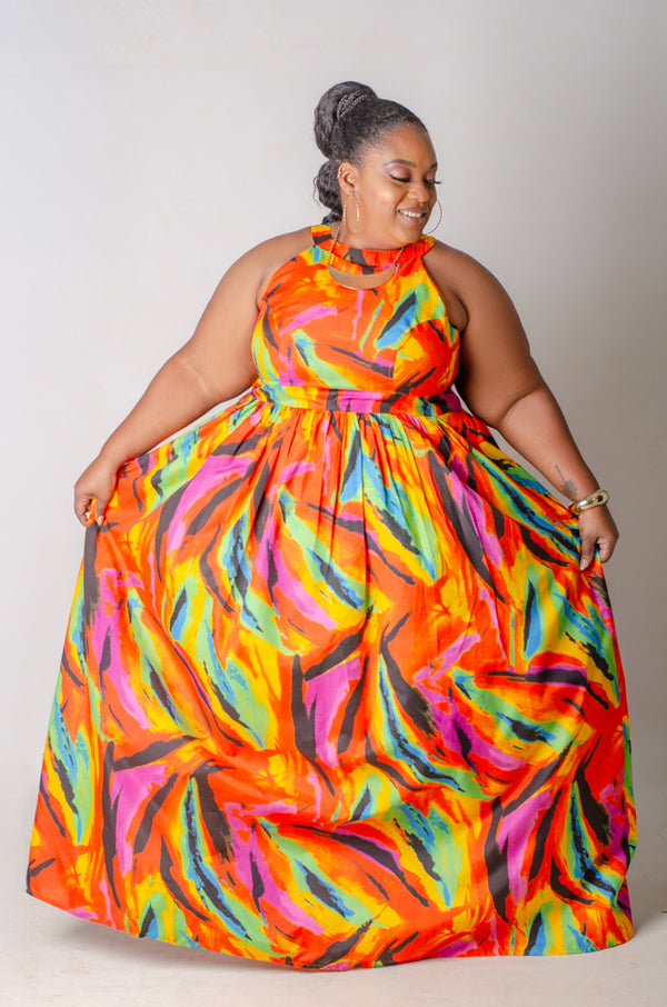 Wild Canvas Maxi Dress